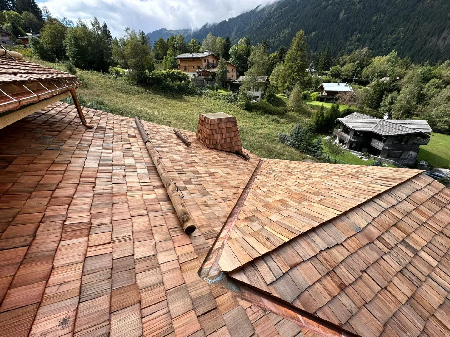 Charpente à Chamonix - Haute-Savoie