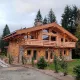 Chalet poteau poutre