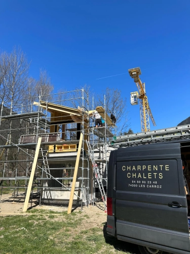 Réalisation d'un prototype de chalet à taille réelle
